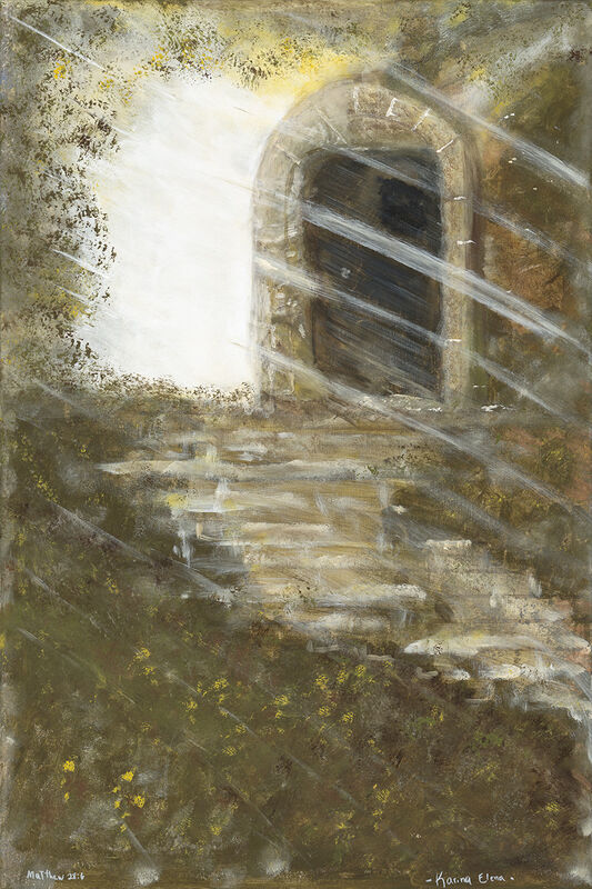 He Is Risen, 2026 — Acrylic on canvas