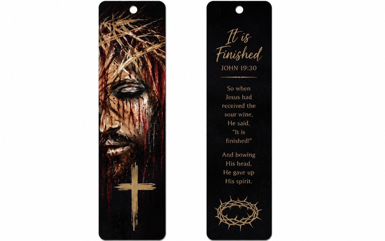 It Is Finished — Bookmark