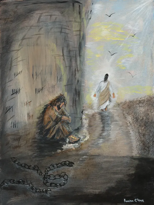 The Light Beyond, 2026 — Acrylic on canvas