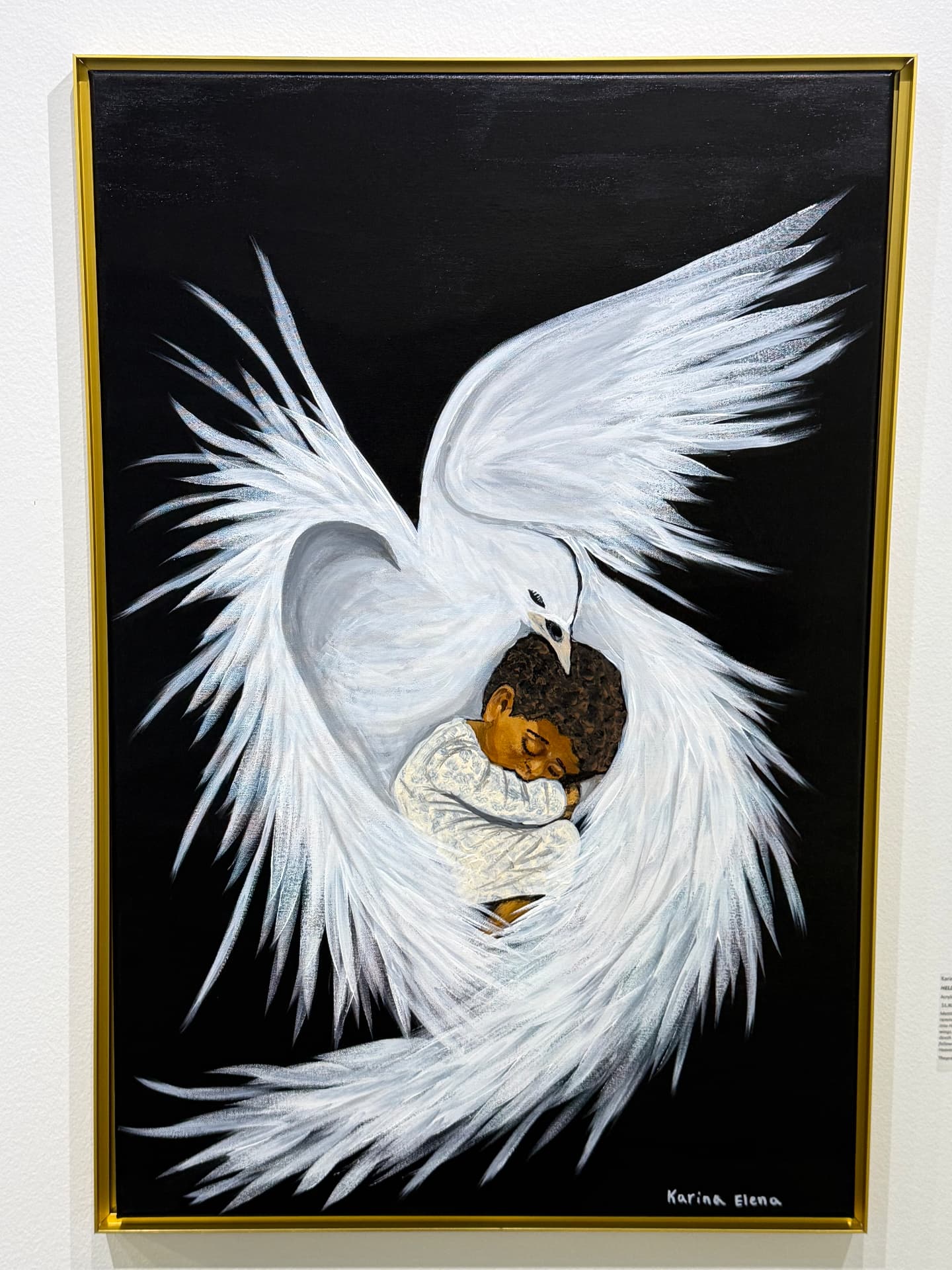 Held by Heaven, 2026 — Acrylic on canvas